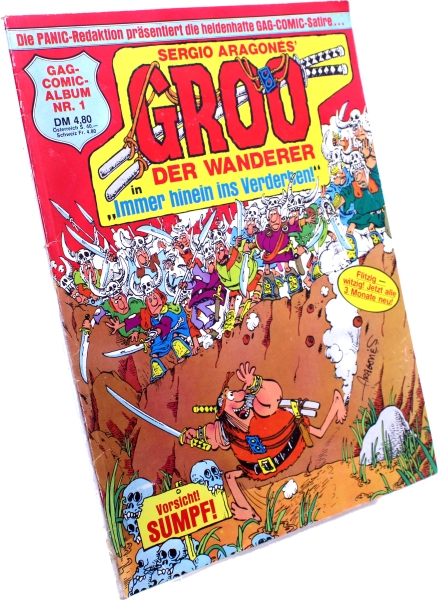 Gag-Comic-Album Nr. 1: Sergio Aragones "Groo der Wanderer"
